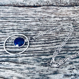 • ÉQUINOXE • Le collier Lapis-lazuli et Argent massif