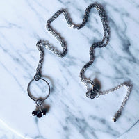 • SATELLITES II • Le collier Argent massif + Spinelles