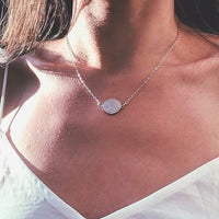 • UNIVERS • Le collier Argent massif + Zircons