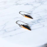 • GRAVITY II • Les boucles d’oreilles Or + Argent massif